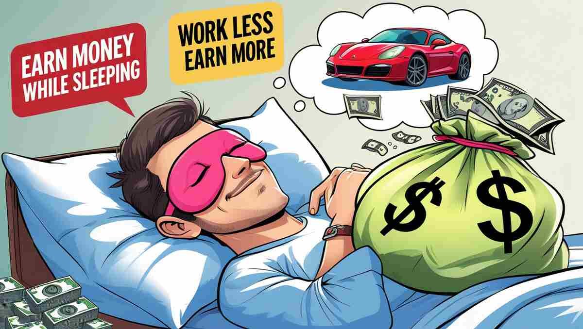 सोते सोते पैसे कमाना सीखो
