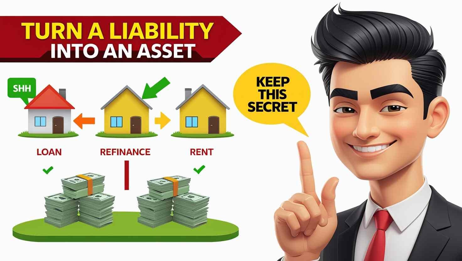 💸 ज्यादा पैसा कमाना है मेहनत नहीं, चालाकी दिखाओ Turn Your Liabilities into Assets